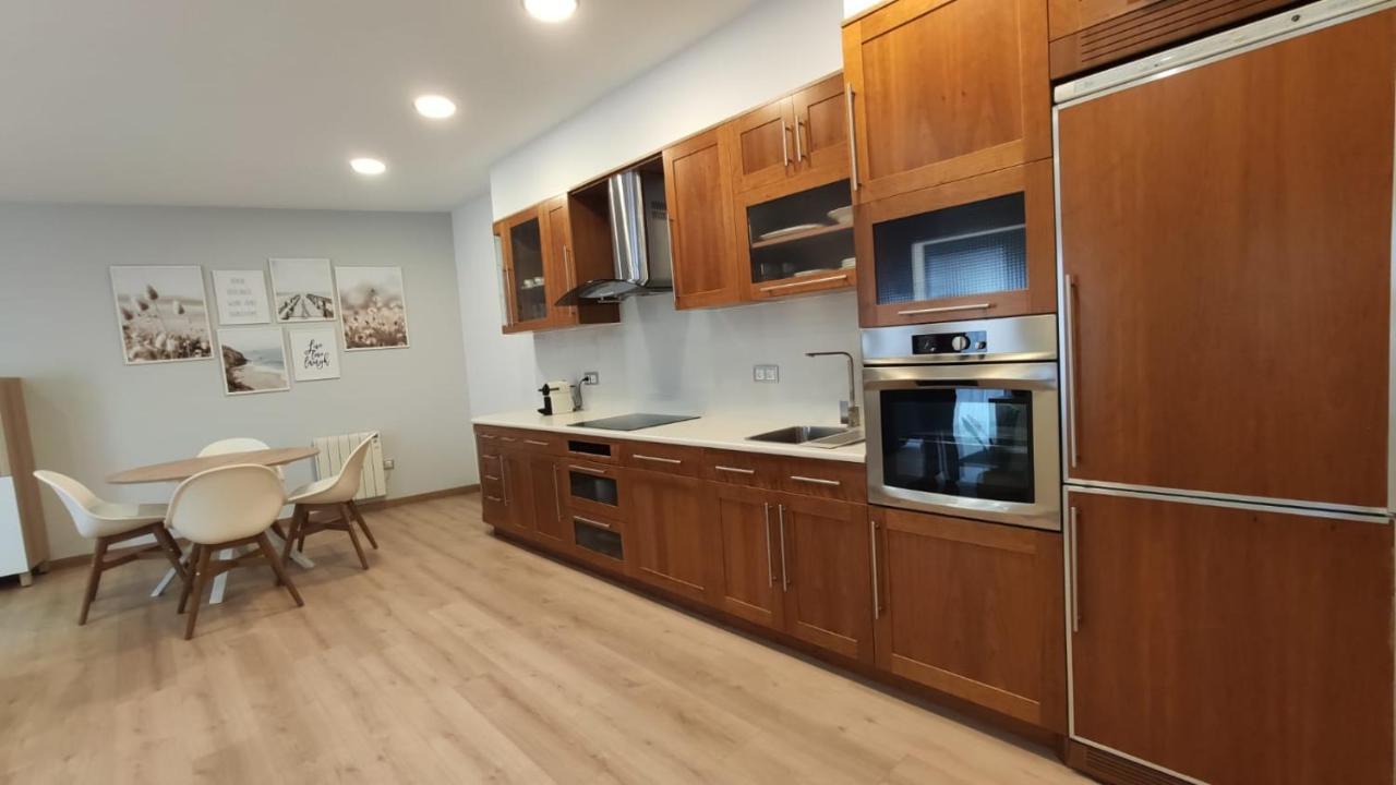 カンバードス Casa Acogedora Mar De Albarino Con Piscinaヴィラ エクステリア 写真